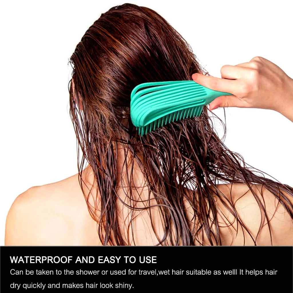 3 Pack Hair Detangler Brush for Afro America/African Hair Textured 3A to 4C Kinky Wavy/Curly/Coily/Wet/Dry/Oil/Thick/Long Hair, Detangling Brush for Natural Hair,Detangle Brush