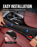 Universal Car Seat Gap Filler, Seat Side Gap Filler with Organizer- 2 pack