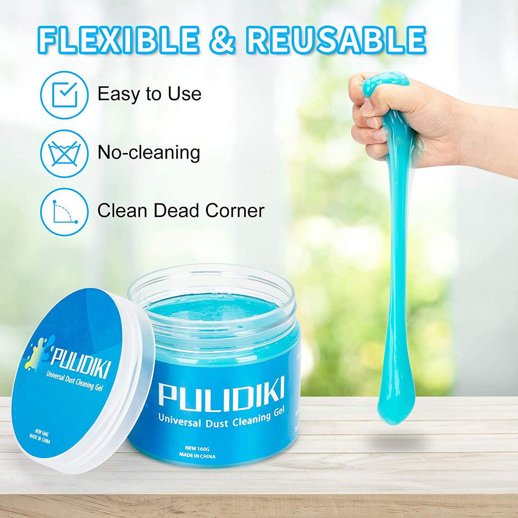 Universal Car Interior Cleaning Gel - Premium Auto Detailing Slime and Dust Remover Kit for Men and Women
