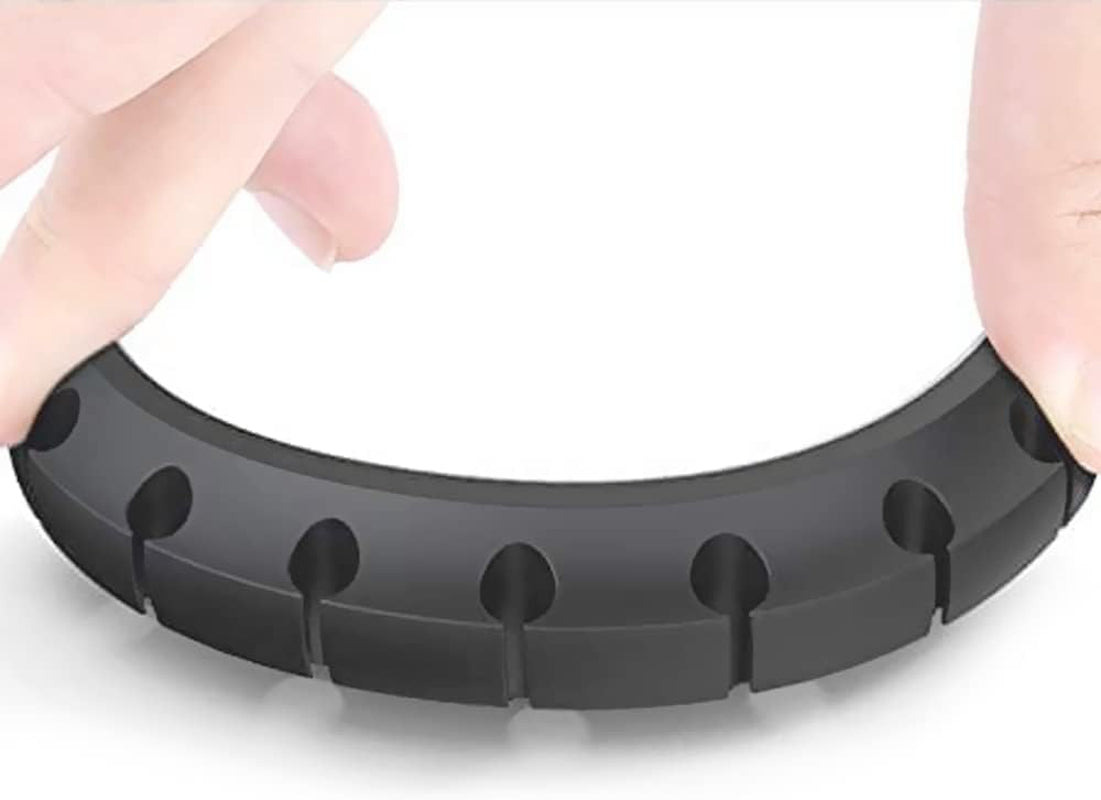 Cable Holder Clips, 3-Pack Cable Management Cord Organizer Clips Silicone Self Adhesive for Desktop USB Charging Cable Nightstand Power Cord Mouse Cable Wire PC Office Home